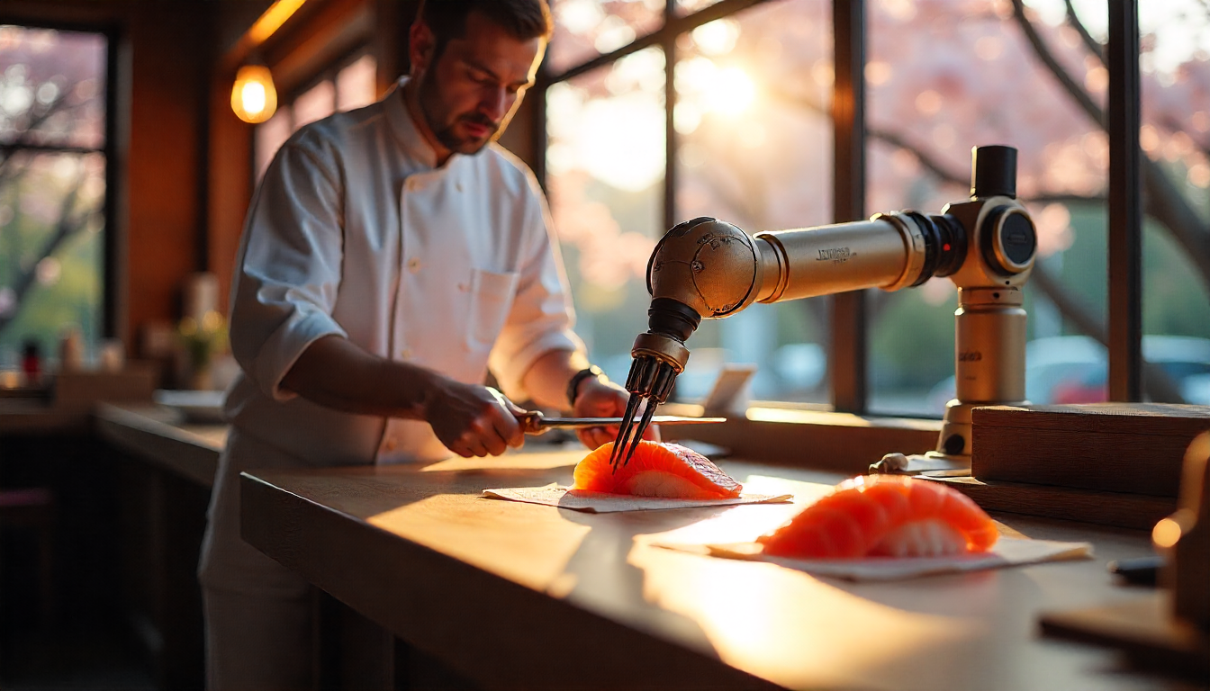 The way Artificial Intelligence is changing Sushi Preparation
